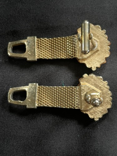 Bracciale vintage grossa agata tono oro avvolgente pietra toggles Higkok 38 G - Foto 3 di 4