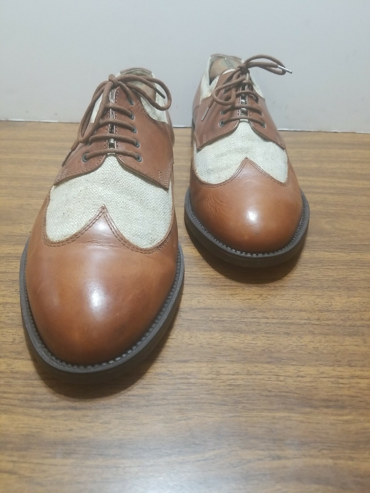 SAOLA KENNETH COLE NEW YORK TOMAIA IN PELLE E TESSUTO SUOLA IN PELLE 115M OXFORD ITALIANO.1