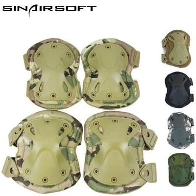 SINAIRSOFT Taktisch Militär Armee Ellenbogenschützer Knieschoner Paintball Jagd Schutz