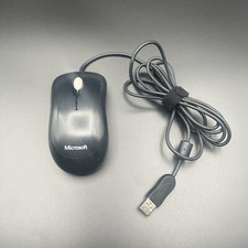 Microsoft Basic Optical Laser Mouse v2.0, USB/PS2 Compatible, Model 1113, TESTED