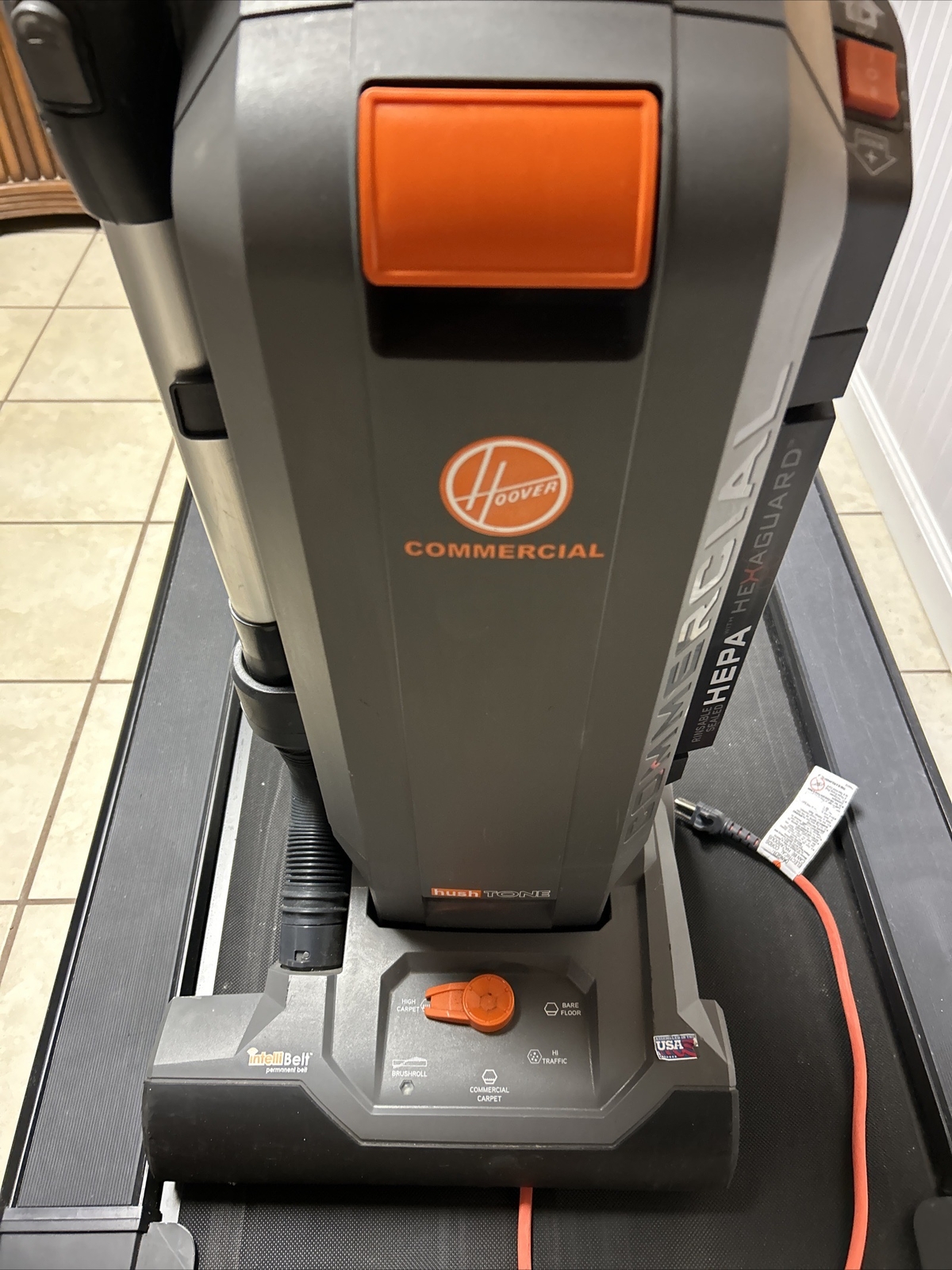 Hoover Commercial Upright Vaccum Cleaner CH54113 Used eBay