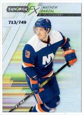 2020-21 SYNERGY FX MATHEW BARZAL 713/749 NEW YORK ISLANDERS #FX-45