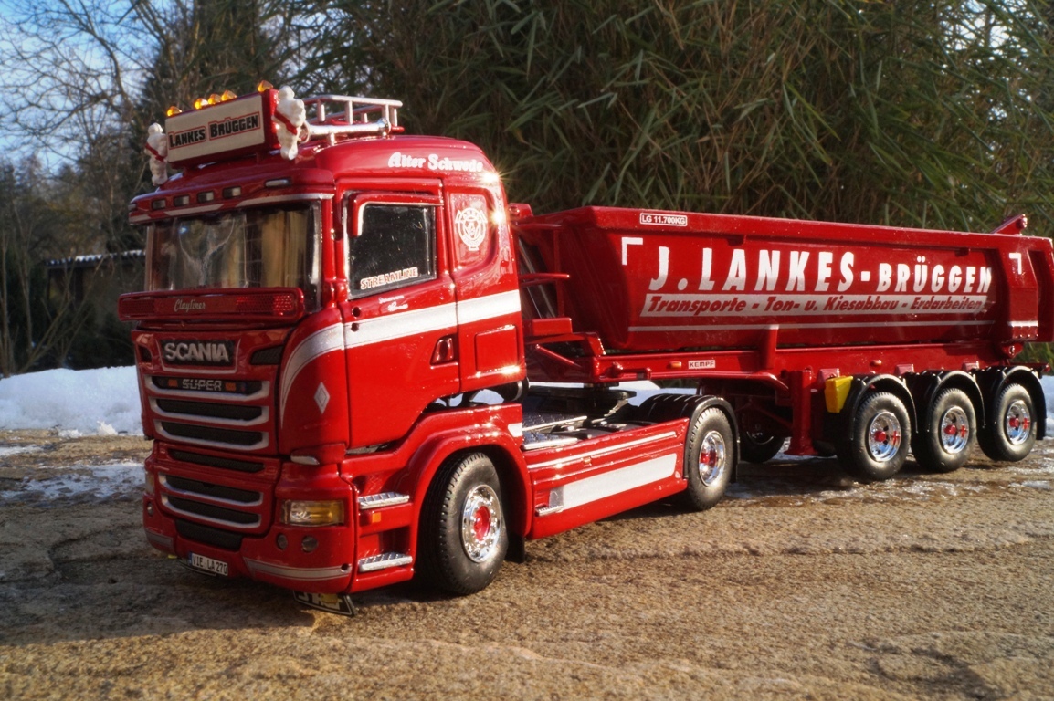 Tekno scania R Rundmulden-semi-remorque Lankes 69505 Scale 1 50 NOUVEAU & NEUF dans sa boîte Tekno scania R R R Rundmulden-semi-remorque Lankes 69505 Scale 1 50 NOUVEAU & NEUF dans sa boîte de923b