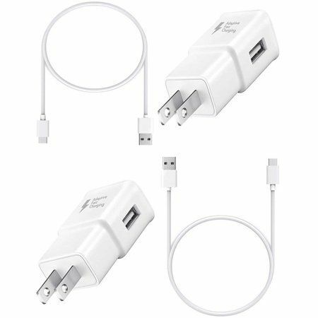 OEM Samsung Galaxy S10 S9 S8 Plus Note 7 Fast Original Wall Charger Type C-Cable - Picture 19 of 23