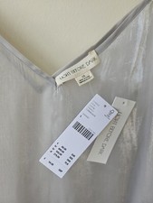 Light Before Dark Sheer Dress In Silver