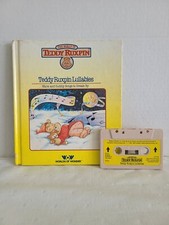 Teddy Ruxpin Lullabies cassette tape and Book Rare HTF Vintage Rare
