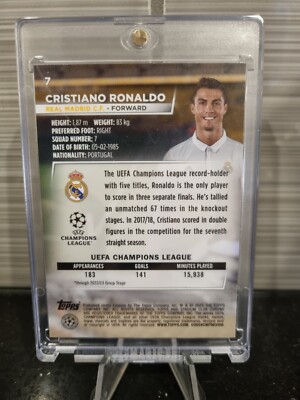 Topps Stadium Chrome RONALDO クリロナ 199シリ Topps Stadium Chrome RONALDO クリロナ 199シリ