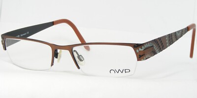 OWP 1320 100 Brown / Andere Einzigartig Brille Rahmen 50-18-135mm Deutschland