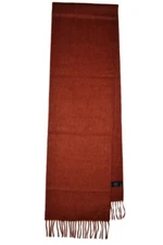 Paul Smith Mainline Mens Burnt Orange Cashmere Scarf Brand New
