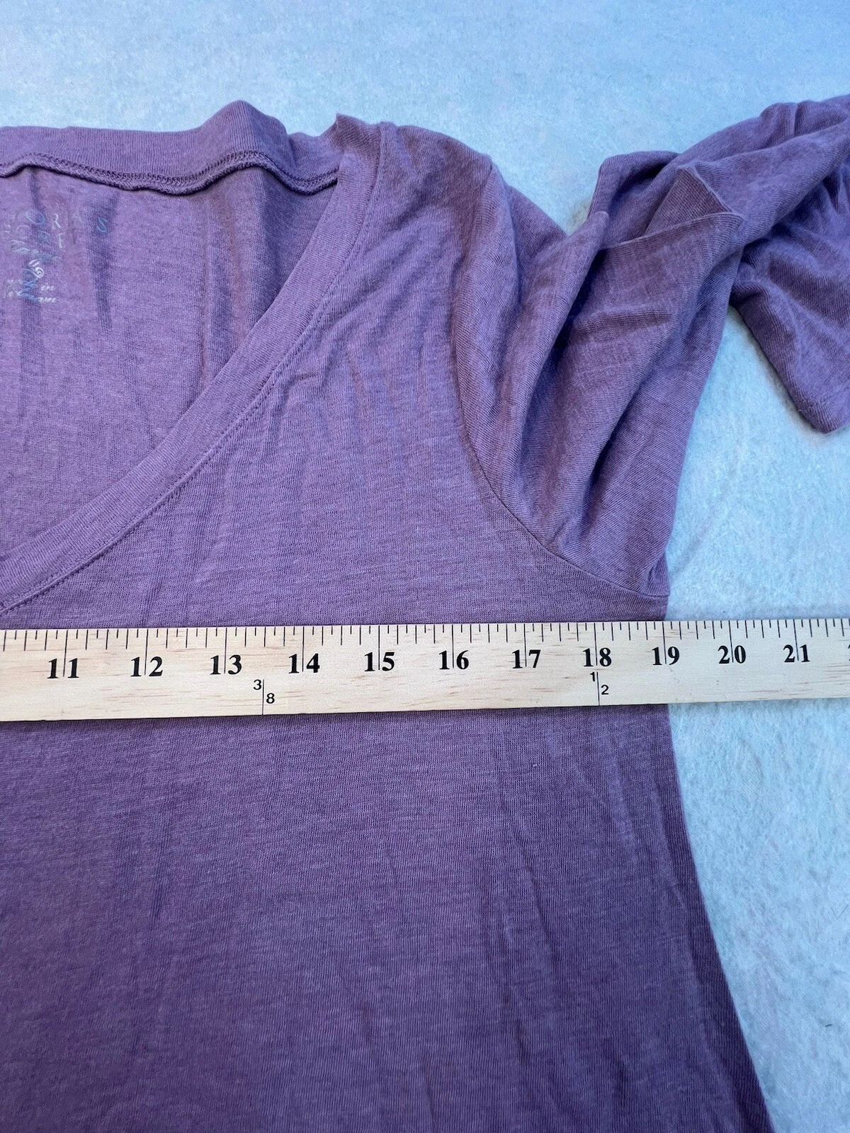 UNDERCOVER Camicia Abito Victoria Secret Midi Viola Cotone Scollo a V Taglia Large Dress