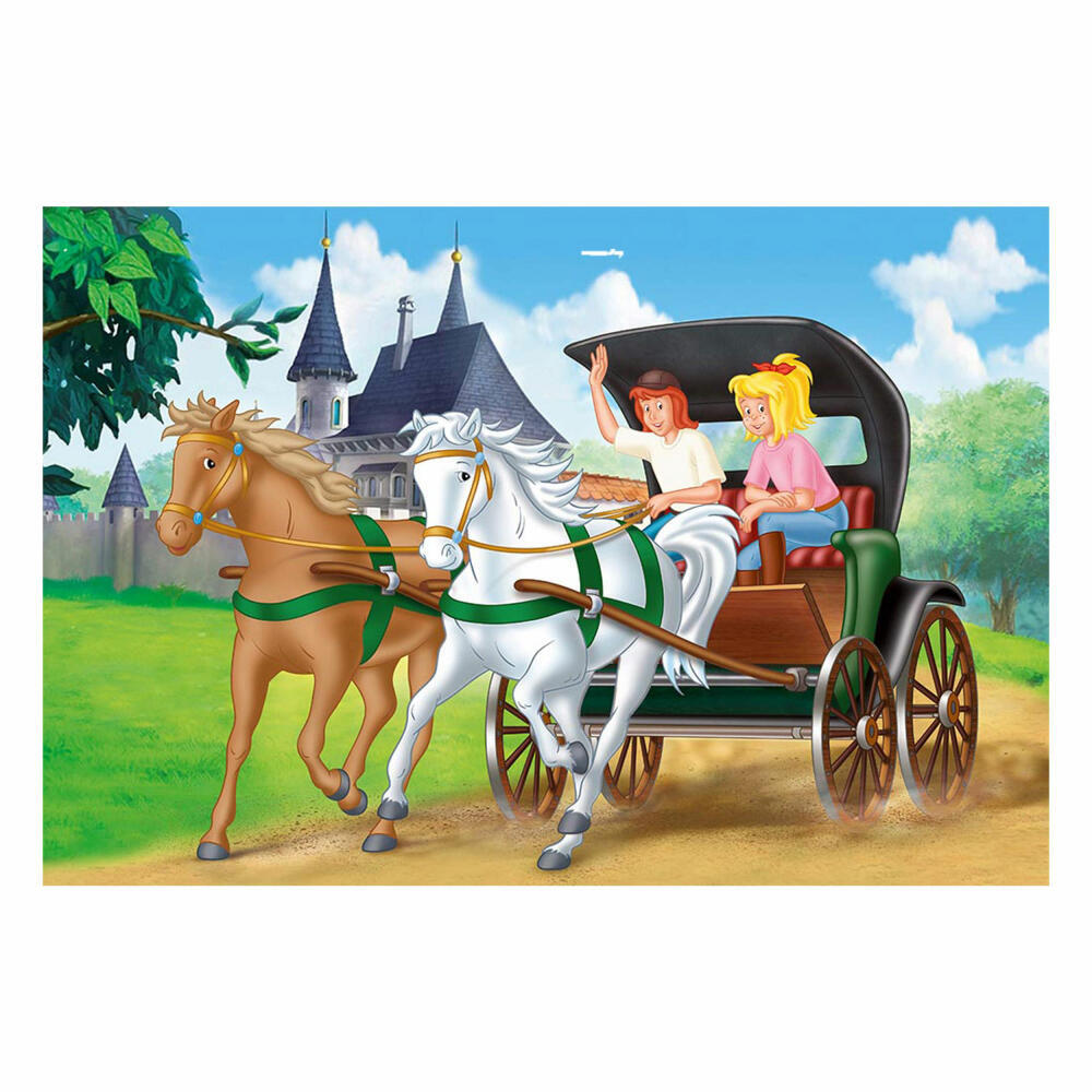 Thumbnail - Schmidt Spiele Kutschfahrt, 150 Teile, Kinderpuzzle, Bibi & Tina,