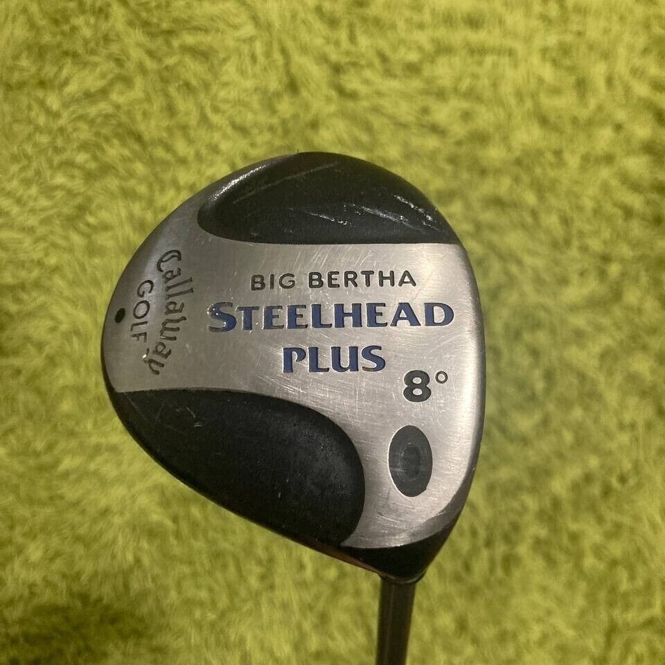 Callaway Driver Big Bertha Steelhead Plus 8 Degrees RH Men's UST Stiff Graphite