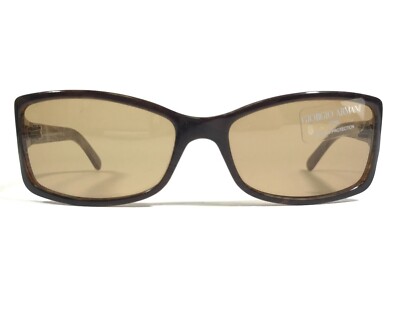 Giorgio Armani Sunglasses 2549 756/10 Brown Square Cat Eye  display picture 1
