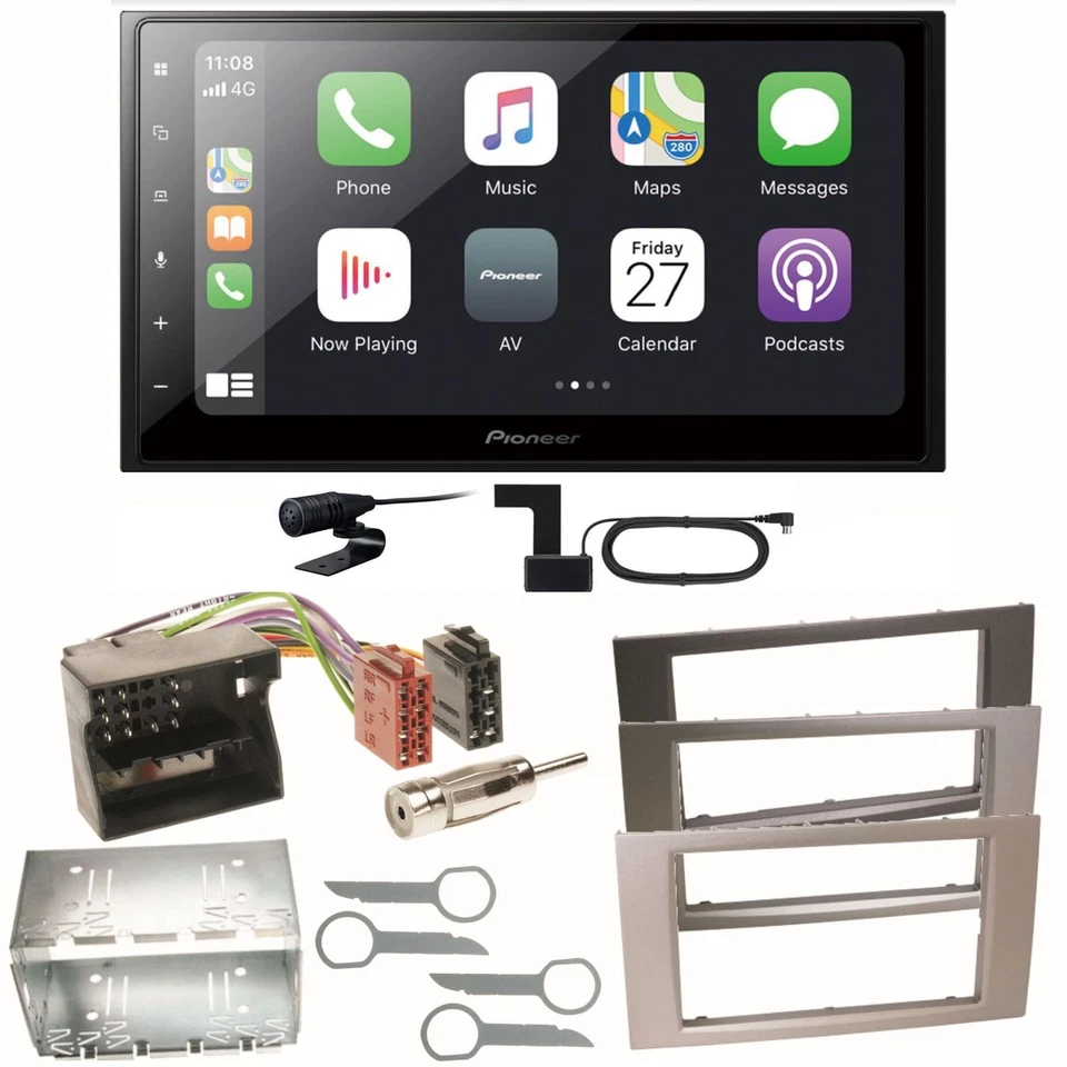 Pioneer SPH-DA250DAB Bluetooth DAB+ Einbauset für Ford Focus Fusion Galaxy S-Max - Bild 1 von 1