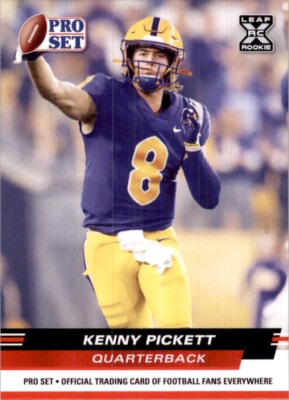 2022 Leaf Pro Set XRC KENNY PICKETT RC Pittsburgh Steelers #PS-10