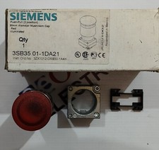 SIEMENS 3SB35 01-1DS21 PUSH PULL 2 POSITION RED COLOUR FAST SHIPPING