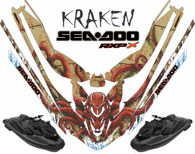 Seadoo Jetski RXP - X 2021/2024 / Wraps Graphics / Set Decal / Stickers