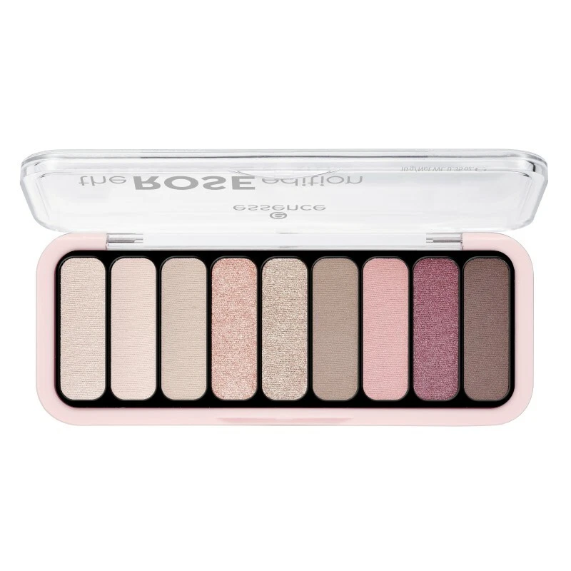 [ESSENCE] The ROSE Edition 9 Shades Eyeshadow Palette 20 Lovely In Rose 10g NEW - Image 2 of 2
