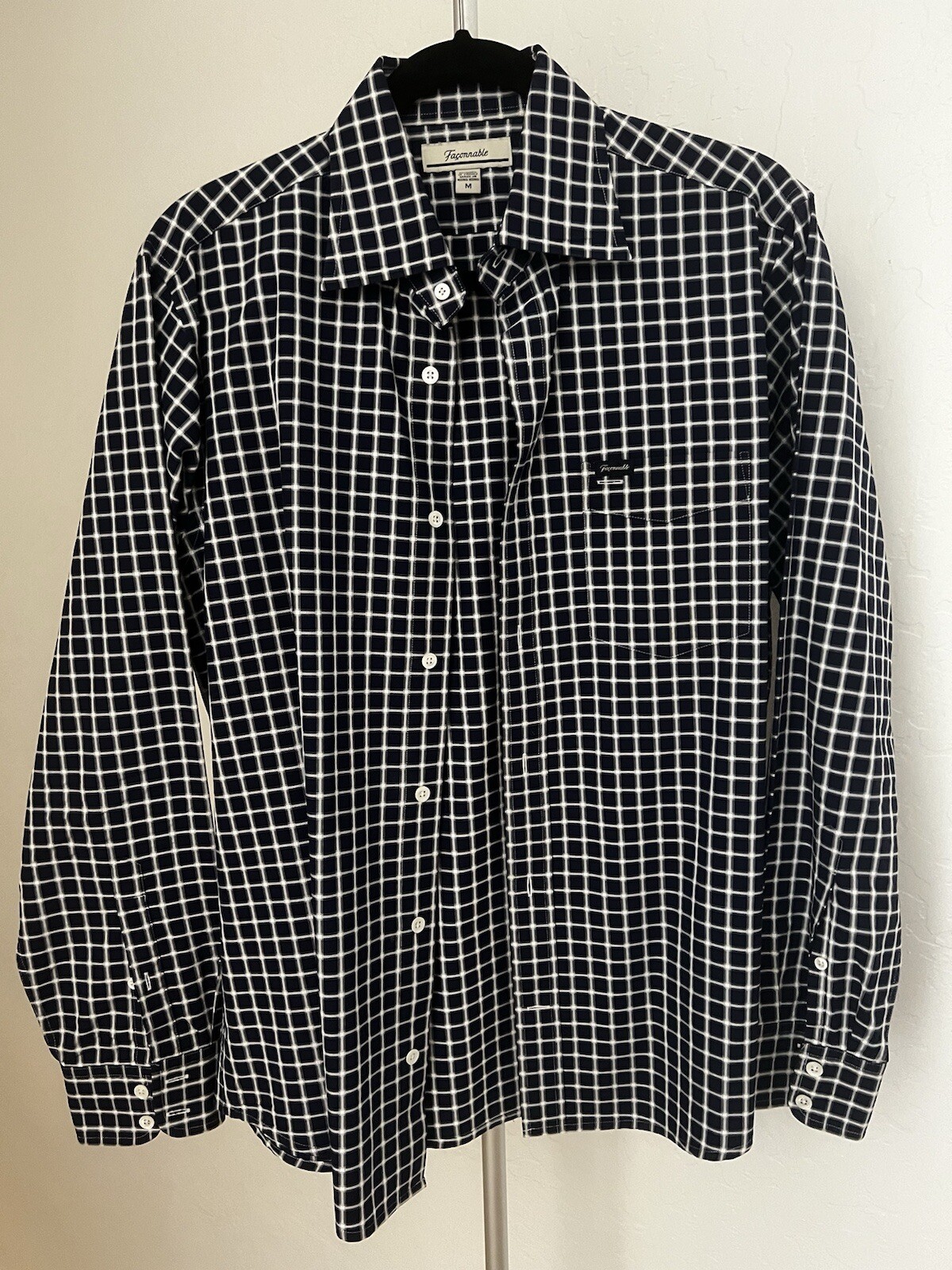 Facconable Men's Button Down Patterned Dress Shir… - image 1