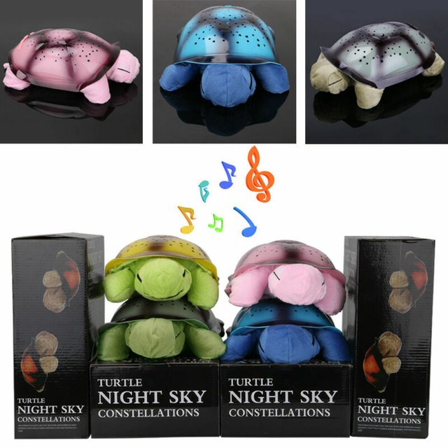 stuffed animal night light with music