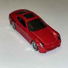 Hot Wheels N5556 Diecast 1/64 HW Showroom Red Ferrari 612 Scaglietti Sports Car