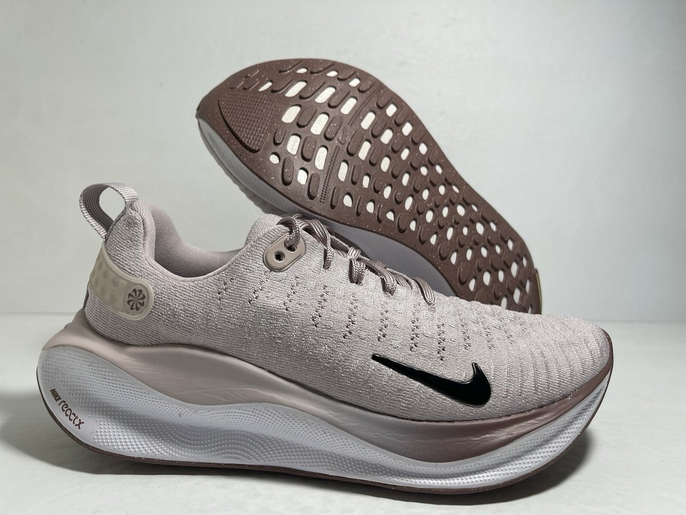Nike ReactX Infinity Run 4 Womens Wide Size 6.5 Platinum Violet Running Shoes