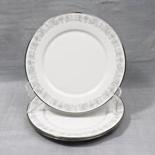3 Oxford EVENTIDE (Div of Lenox) Bread & Butter Plates 6-3/8" Bone China, USA