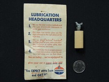 STANDARD OIL CO "Chirper" JOUET GRINCEMENT EN BOIS avec enveloppe