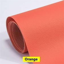 2X Self-adhesive Leather Fabric Sofa Seat Back Adhesive Leather Patch 20x30cm