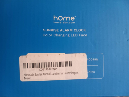 Homelabs Sunrise Alarm Clock with Multicolor LED Lights HME040049N - Picture 2 of 5