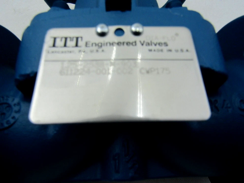 VÁLVULA DE DIAFRAGMA ITT INDUSTRIES 1.25-2538-M-903 - Imagen 4 de 4