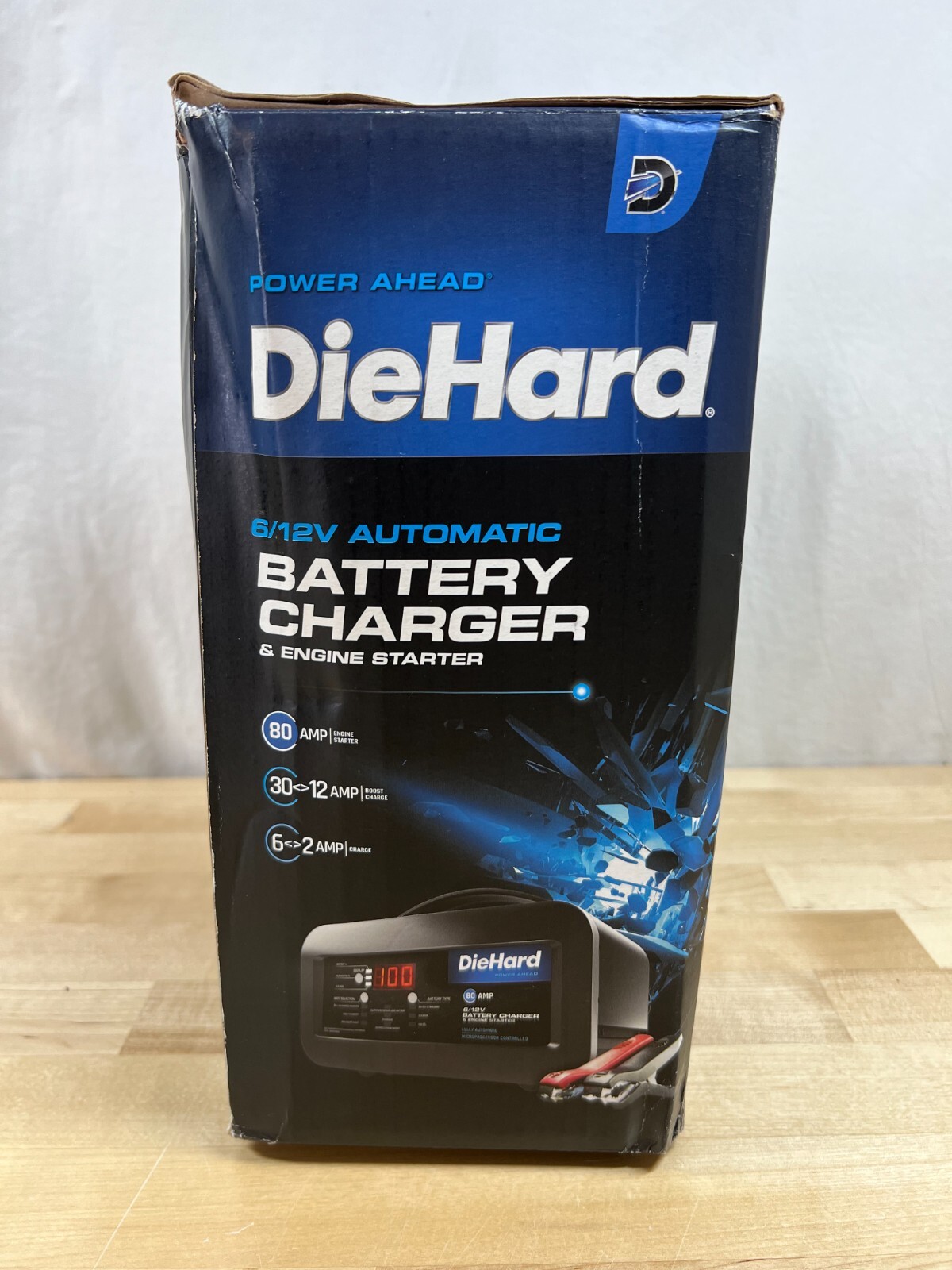 DIEHARD 71326 6/12V AUTOMATIC BATTERY CHARGER & ENGINE STARTER NEW