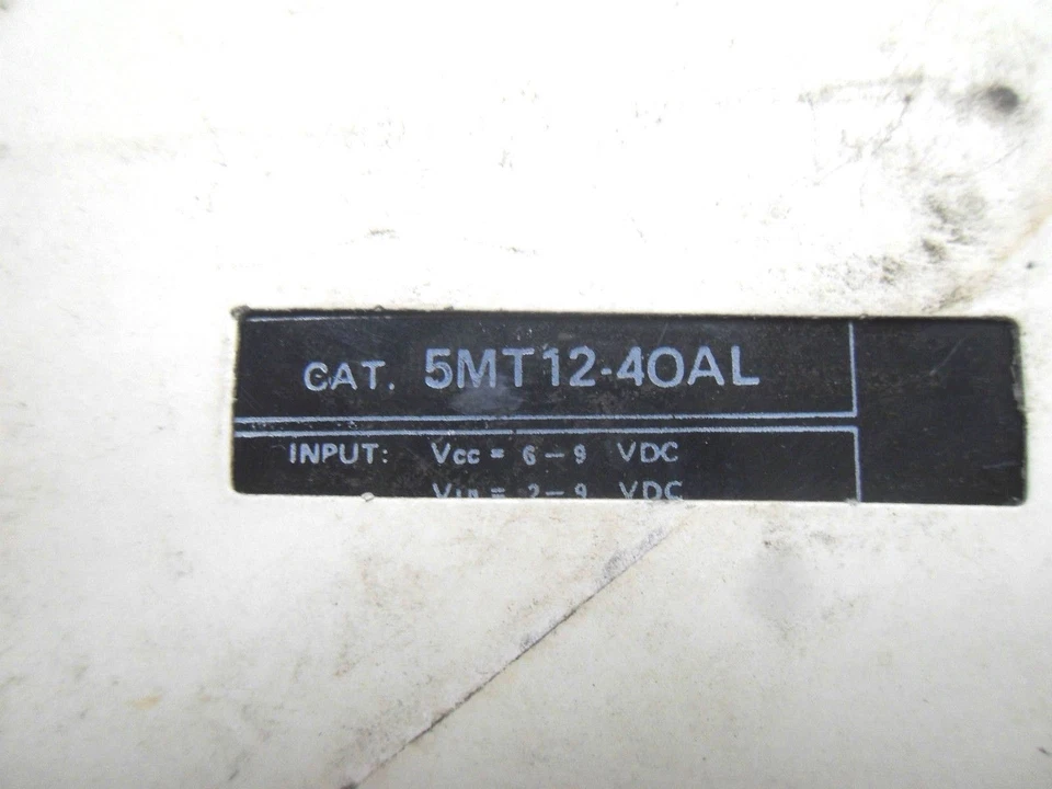 NIB TEXAS INSTRUMENTS 5MT12-40AL OUTPUT MODULE - Image 2 of 3