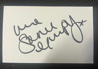 Sheree Murphy (Kewell) handsigniertes Autogramm White Card Schauspielerin Emmerdale - 5
