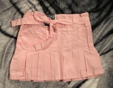 Sonoma Girl's Mini Skort Size 5 Pink With Pleads Nwt 24.00 Orig