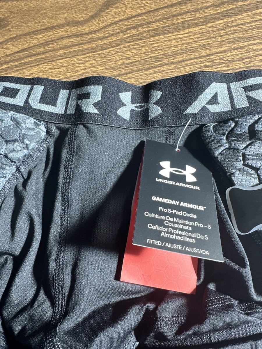 Under Armour Youth XL UA Gameday Armour Pro 5-Pad Girdle Black