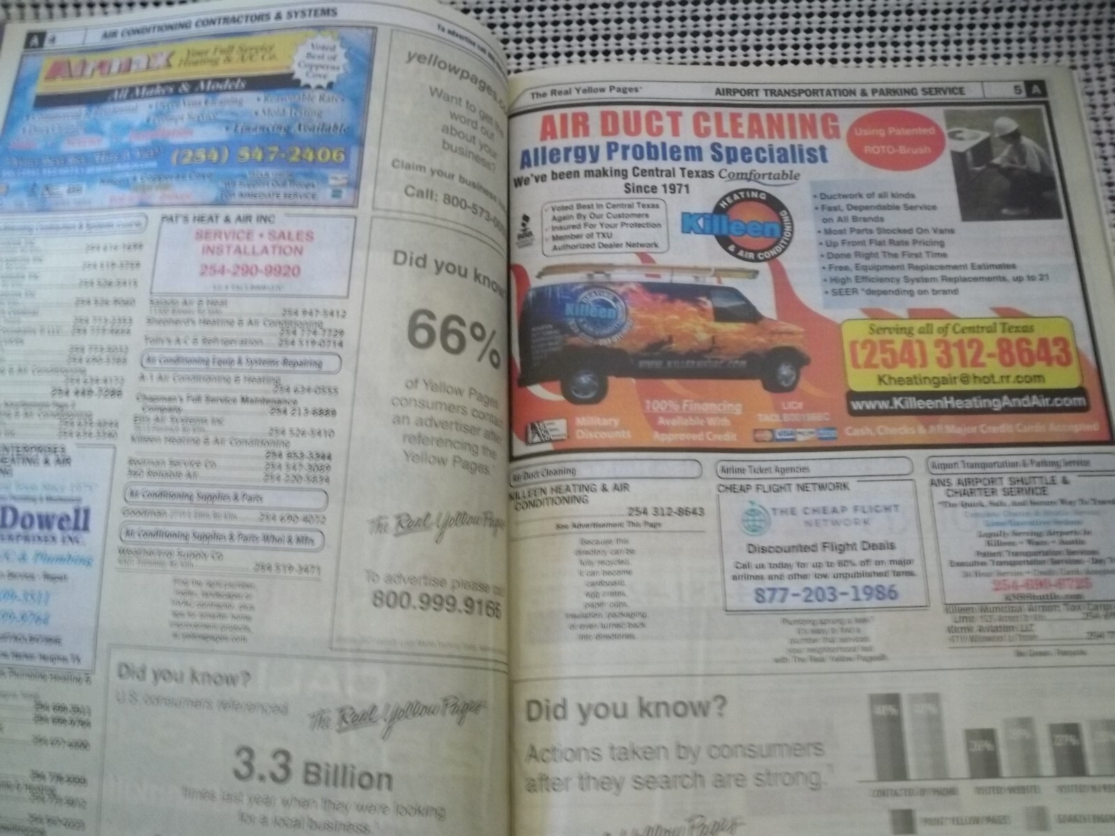 Yellow Pages Phone Book TX 06/2023 CTR Cameron Killeen Temple Belton