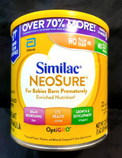 SIMILAC NEOSURE PREMATURE MILK BASED DHA,LUTEIN,VIT E INFANT FORMULA 22.8ozSEP27