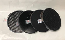 Honeycomb grids  10º , 20º , 30º , 40º  for reflector 6.5"  , set of 4