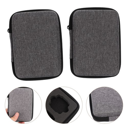 2 Pcs Headset Storage Bag Headphone Holder Mini Microphone Carrying Case - Picture 12 of 12