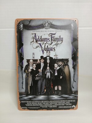 Addams Family Values 8x12'' Metal Tin Sign New