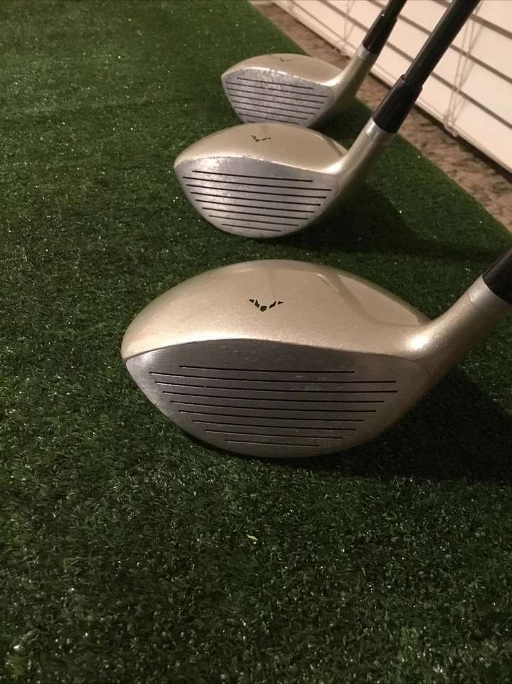 MacGregor Oversize Mac One Tour Driver 3-5 Woods Set Seniors Graphite - Image 2 of 4