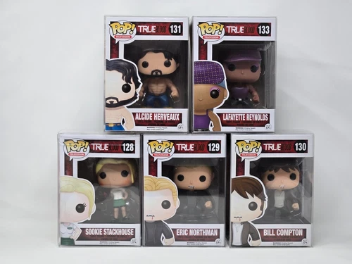 Funko Pop Set of 5 True Blood #128, 129, 130, 131, 133 - All NEW