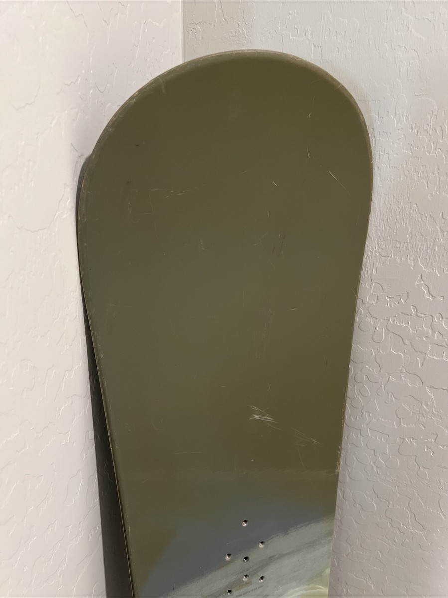 Burton CRUZER 155cm Green Moon Snowboard Rare Classic Collector
