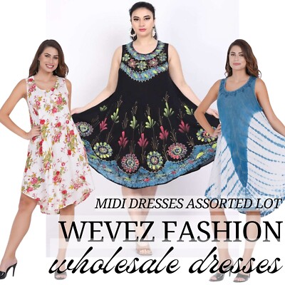 Summer Women Rayon Umbrella Dress - 10 pcs Assorted Lot Summer Beach Clothing | eBay Summer Women Rayon Umbrella Dress - 10 pcs Assorted Lot Summer Beach Clothing | eBay