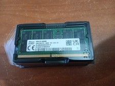 1x32GB SK Hynix DDR5-5600 ECC EC4 SODIMM Laptop RAM PC HMCG88AGBAA092N