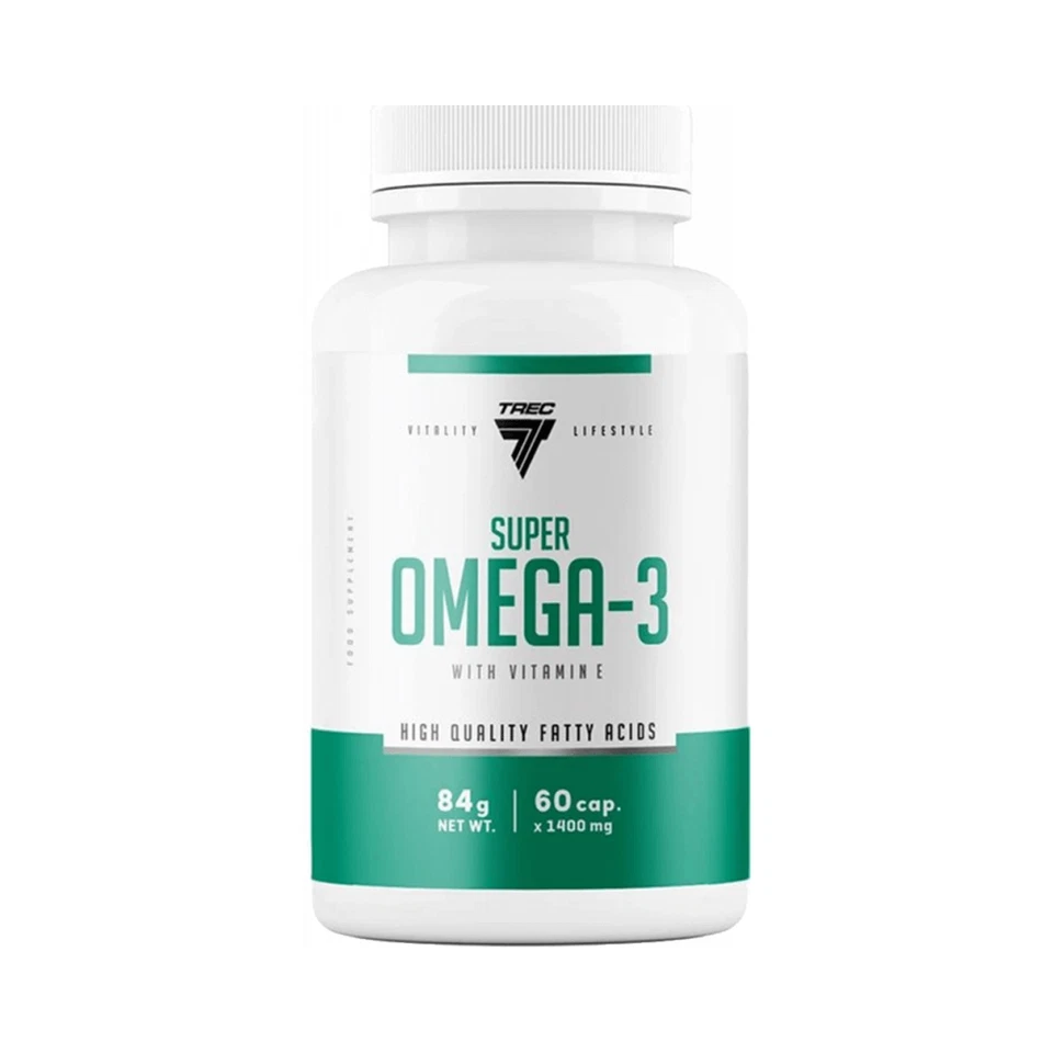Trec Nutrition Super Omega-3 - Vitamine, Mineralien & Gesundheit - Fettsäuren