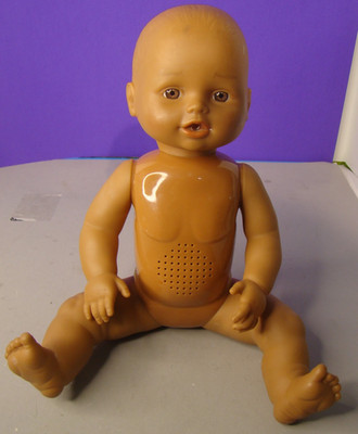 Vtg.Lotus Anatomically Correct Boy Babydoll Talks,Babbles,Drinks,Pees See Dscrpt