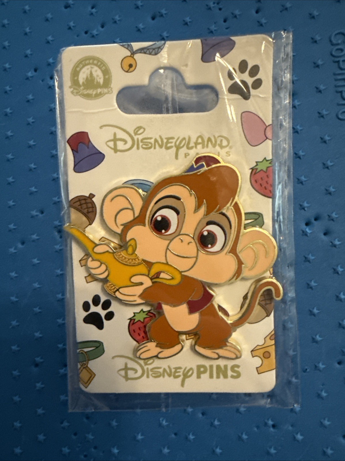 Disney Disneyland Paris DLP Pin - Abu - Cutie Animal Baby Series - Aladdin