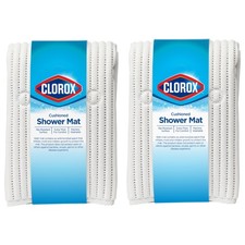 Duck Brand Cushioned Shower Mat, Non Slip Bathtub Mat with Suction Cups, 21 I...